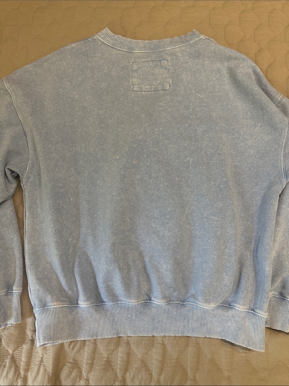 American Eagle Outfitters Light Blue 'EAST COAST' Crewneck Sweatshirt - Picture 4 of 7